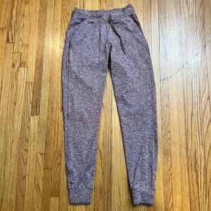 Balance Athletica Pants Womens Small Jogger Red Maroon